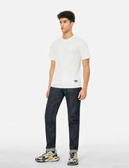 7 Pockets Design Taper Fit Raw Jeans #2017
