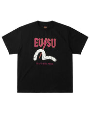 Lightning Seagull Graphic Print T-shirt