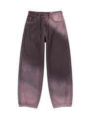 Two-tone Balloon Fit Jeans